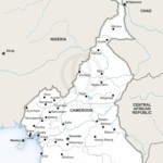 Map of Cameroon political