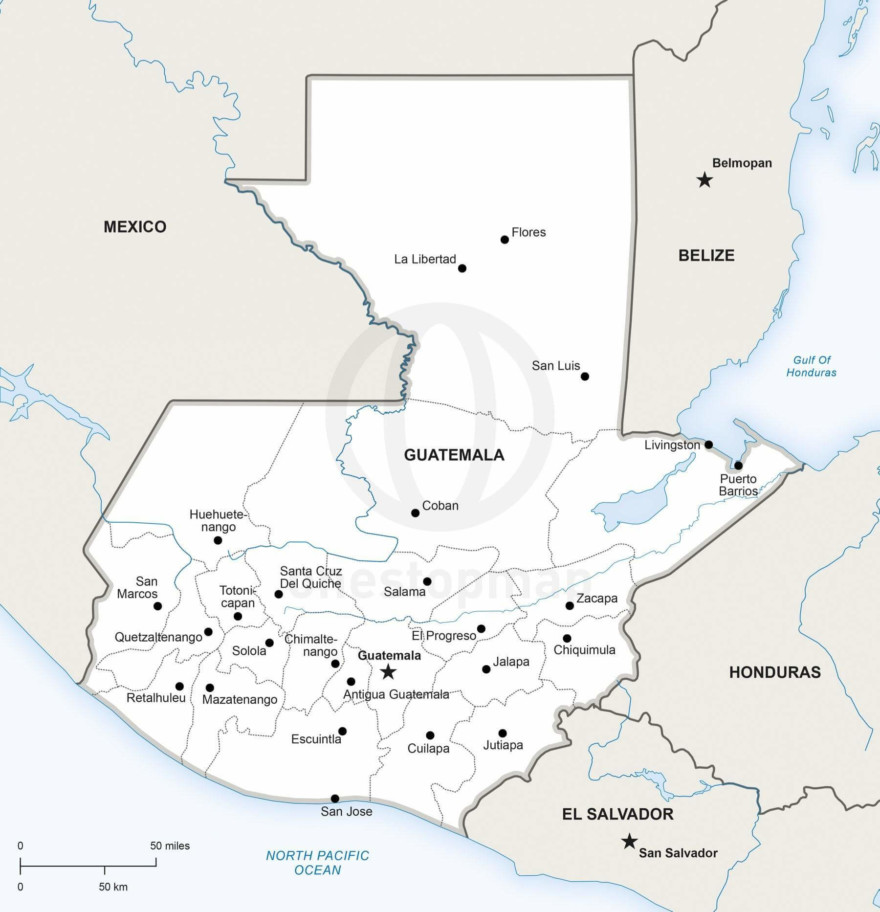 free-vector-map-of-guatemala-outline-one-stop-map