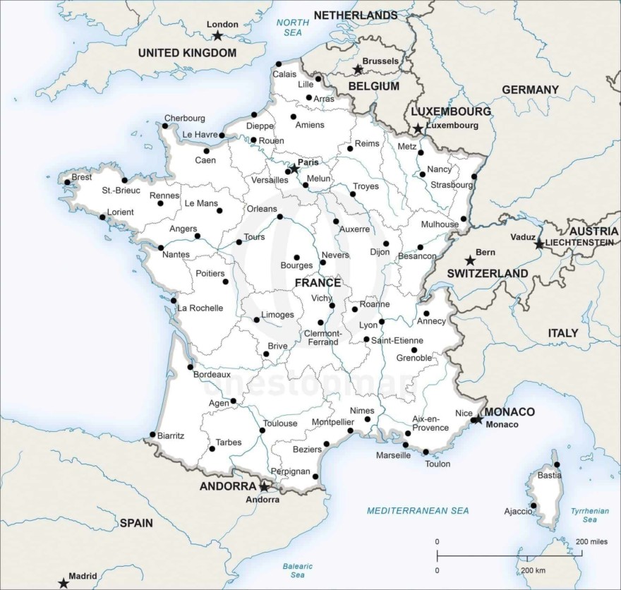 vector-map-of-france-political-one-stop-map