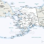 Vector map of Alaska political
